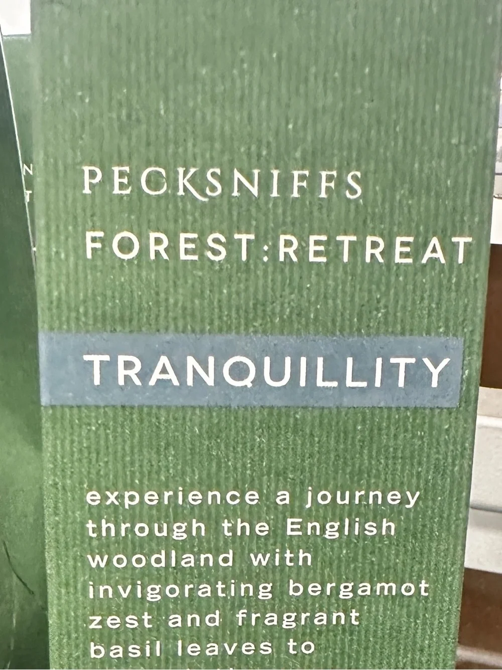 Tranquillity Pecksniff’s UK made Oil & Reed  Diffuser #Aromatherapy 3.3oz